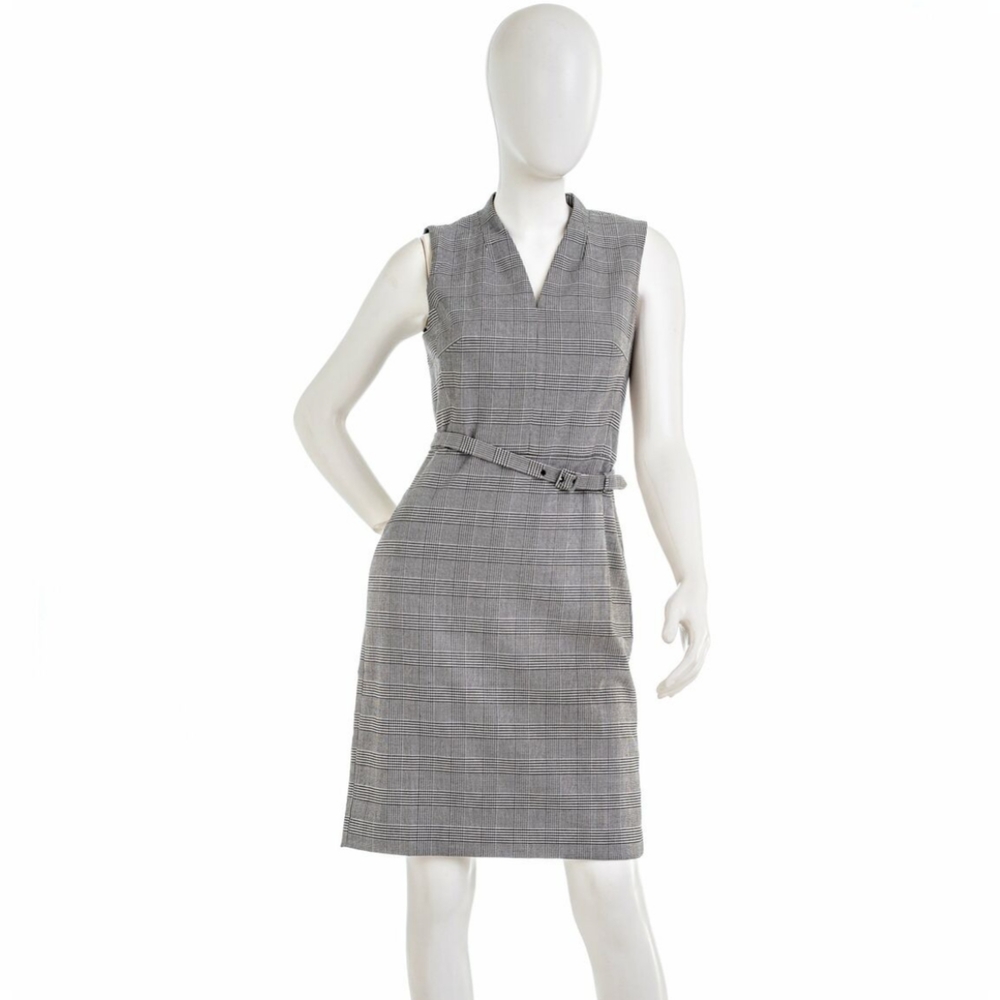 Anne Taylor petite/ size :00P / Paid sleeveless belted dress / petite /g…